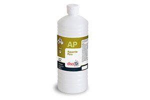 Botella de 1 litro de aquarín puro AP de la marca Dsol, ideal para aplicaciones industriales y limpieza.